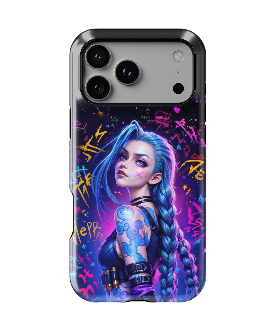 Coque iPhone Jinx – Arcane Edition