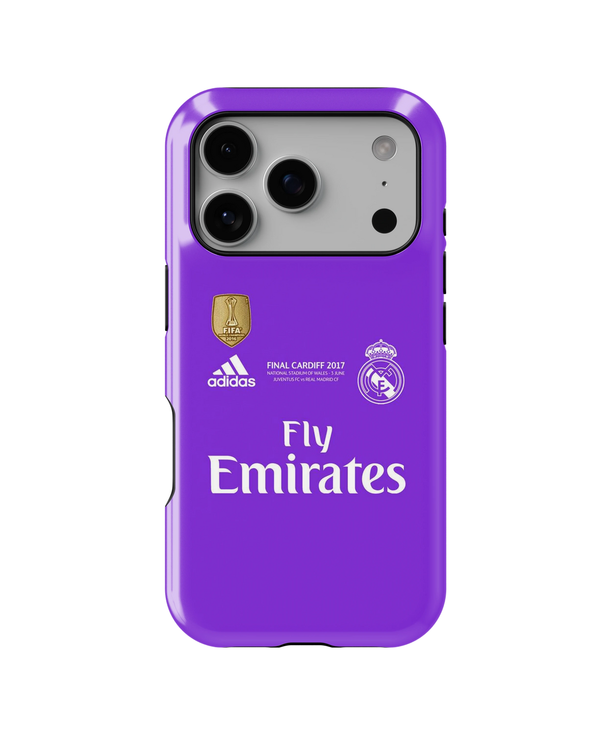 Coque iPhone Real Madrid – Violet | Fly Emirates
