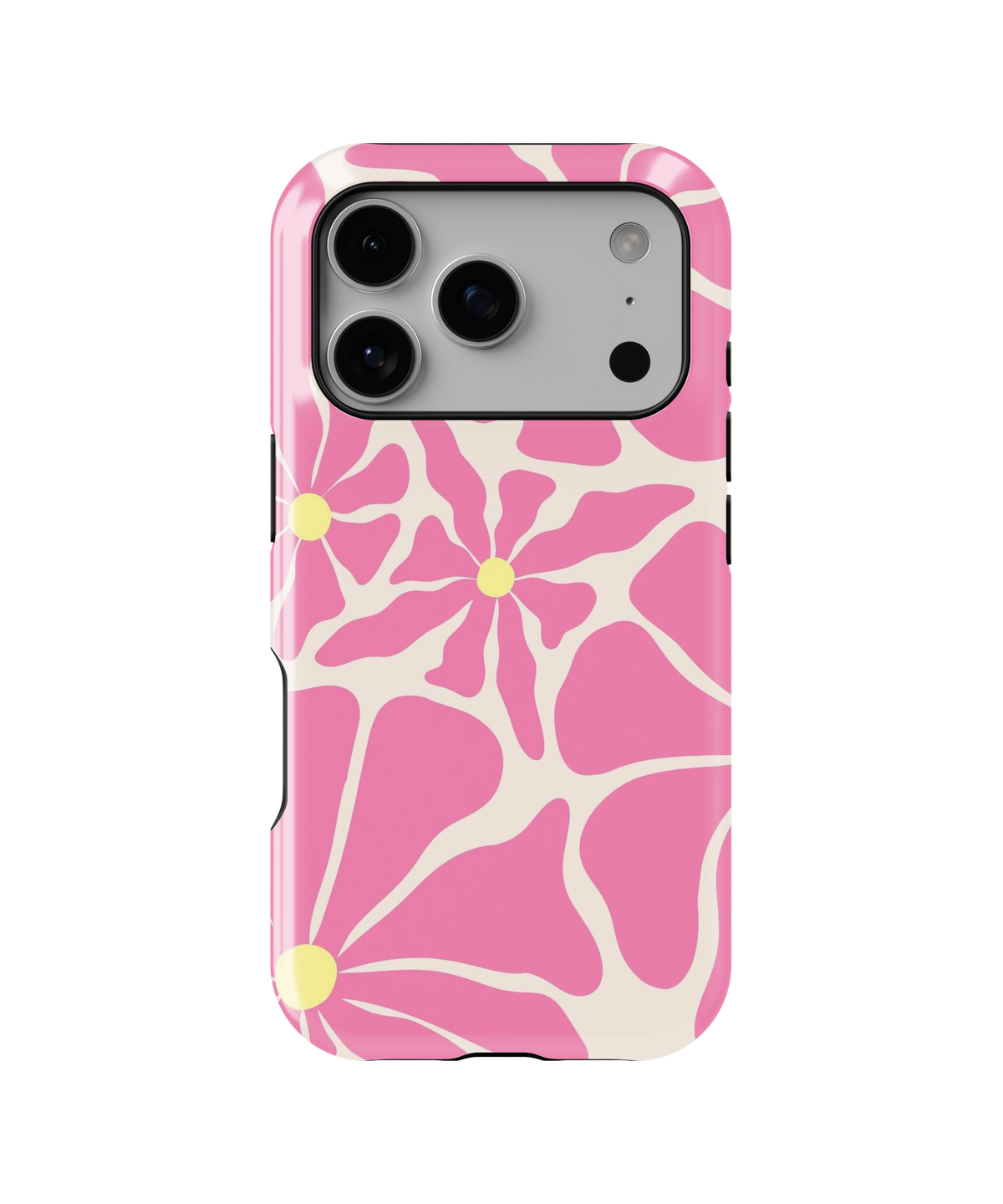 Coque iPhone – Design Fleurs Pop