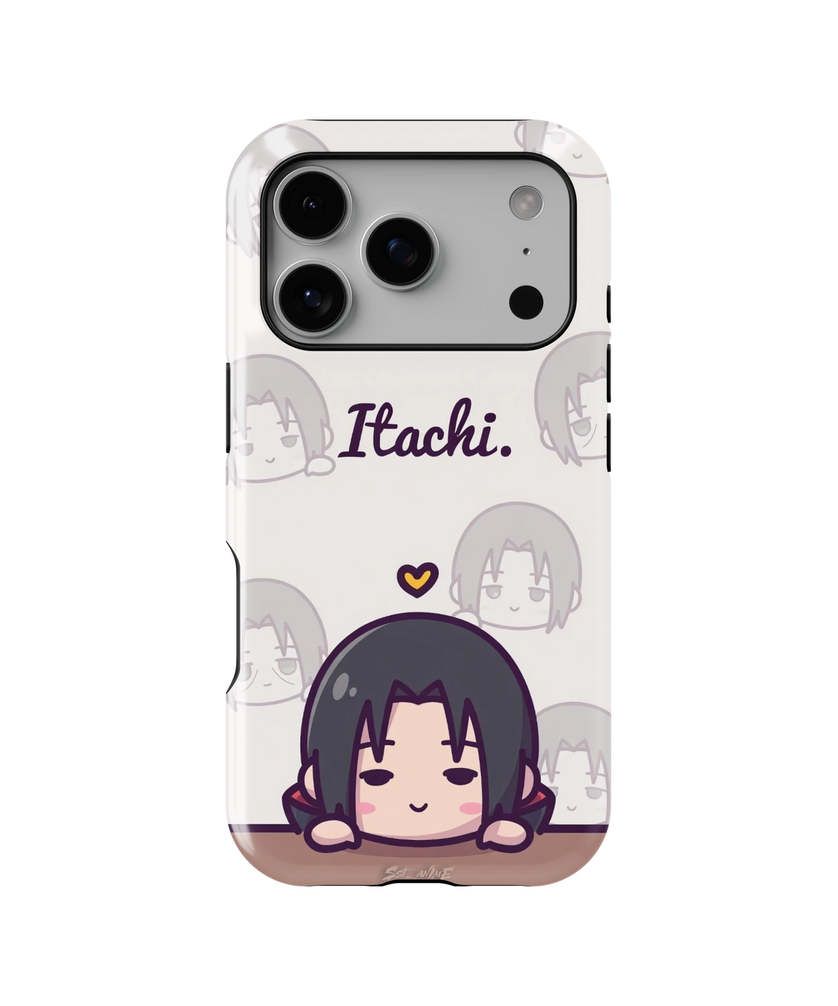 Coque iPhone Itachi – Design Chibi Violet | Naruto
