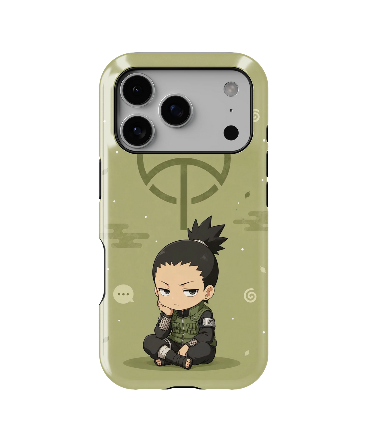 Coque iPhone Shikamaru – Style vert | Naruto