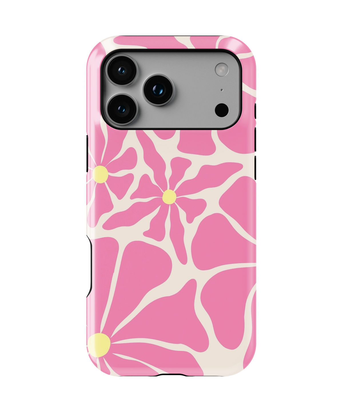 Coque iPhone – Design Fleurs Pop