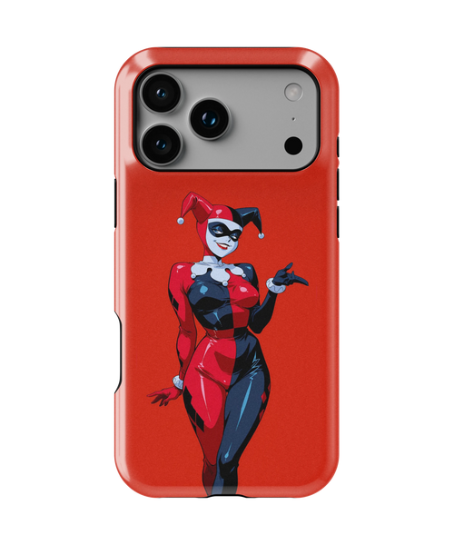 Coque iPhone Harley Quinn – Design Pop Art | DC Comics