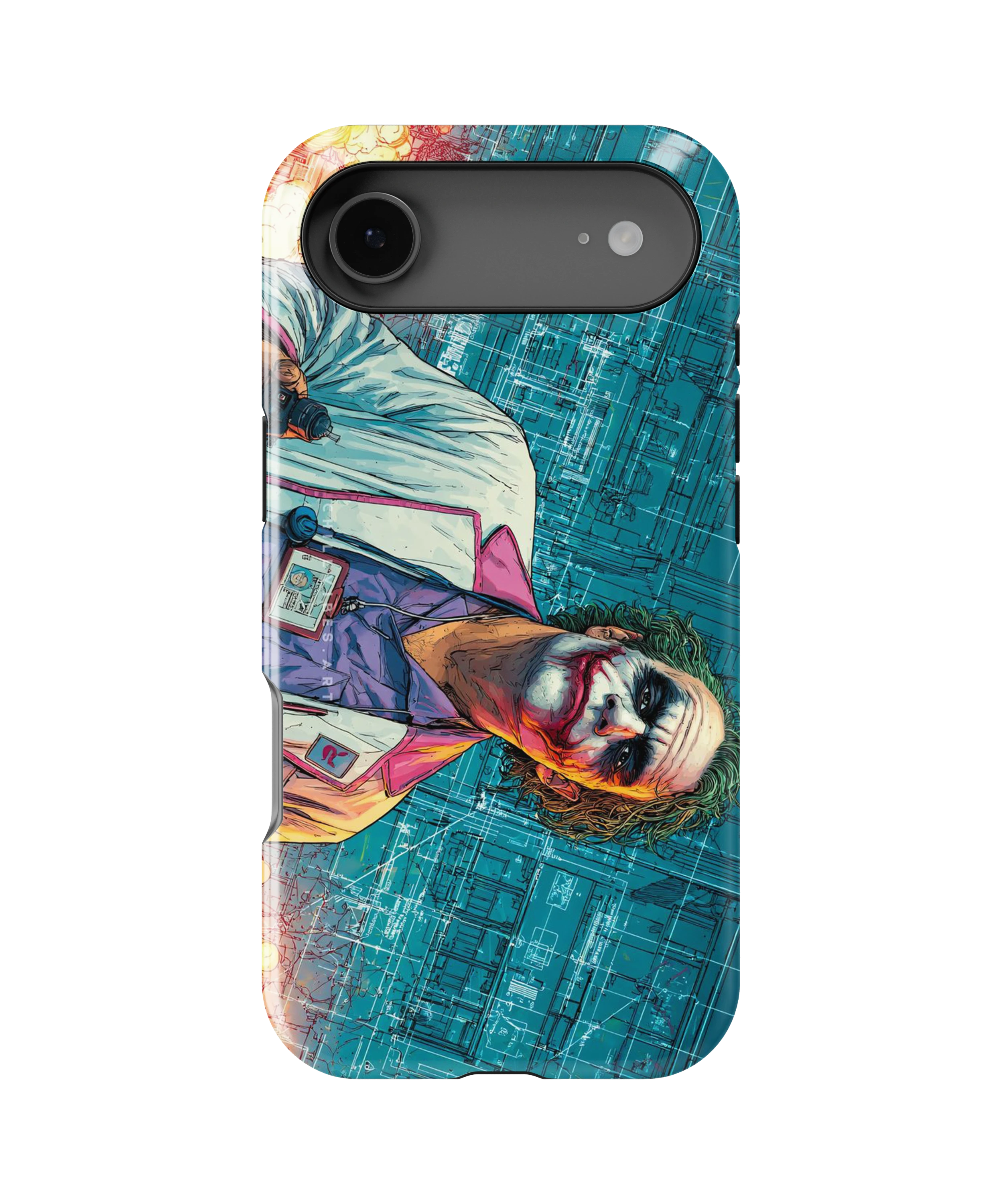 Coque iPhone Joker Art Urbain