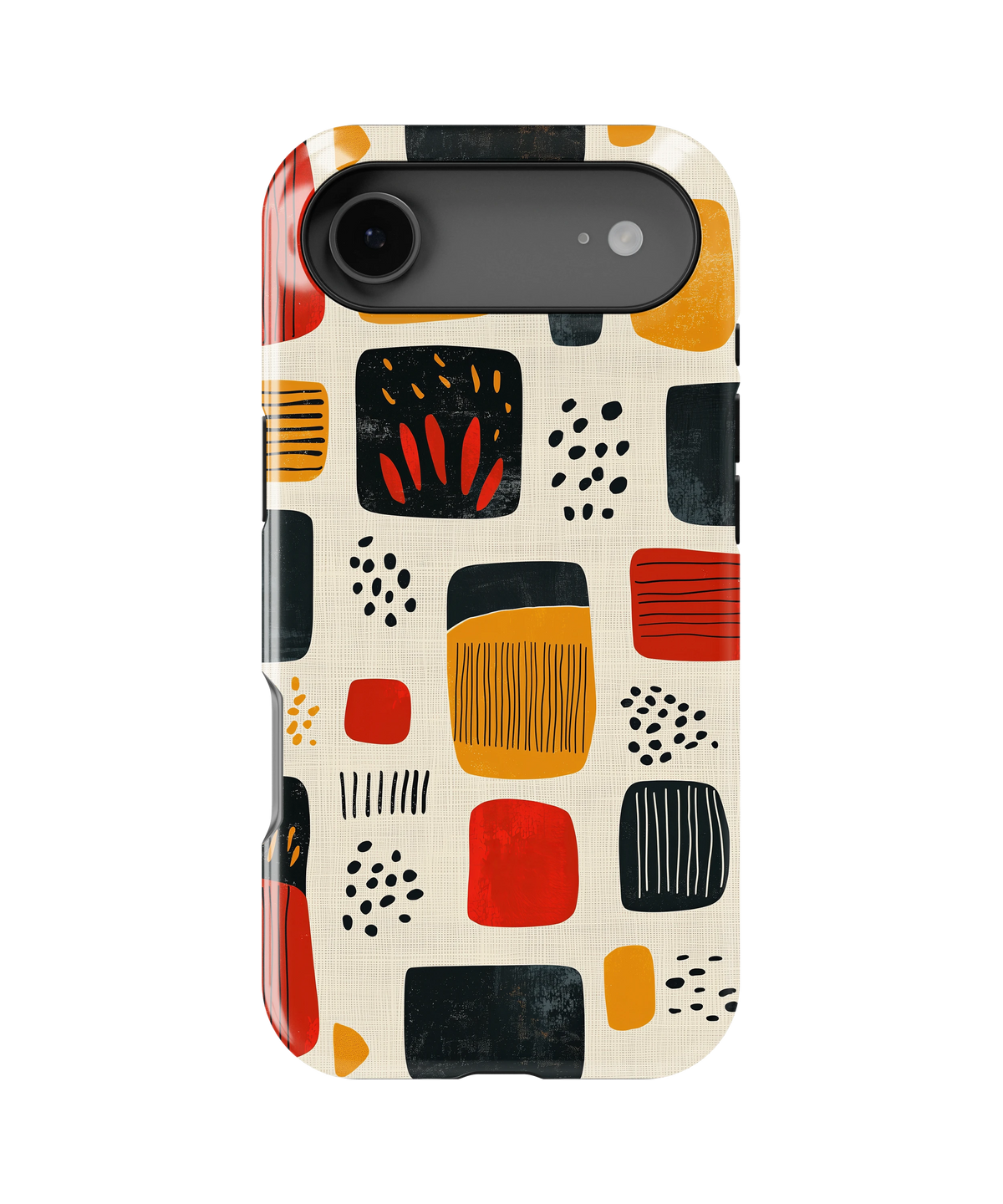 Coque iPhone – Design Abstrait Géométrique