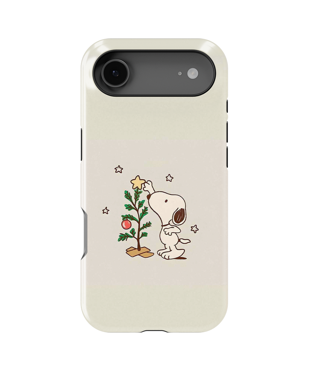 Coque iPhone – Snoopy Noël Minimaliste