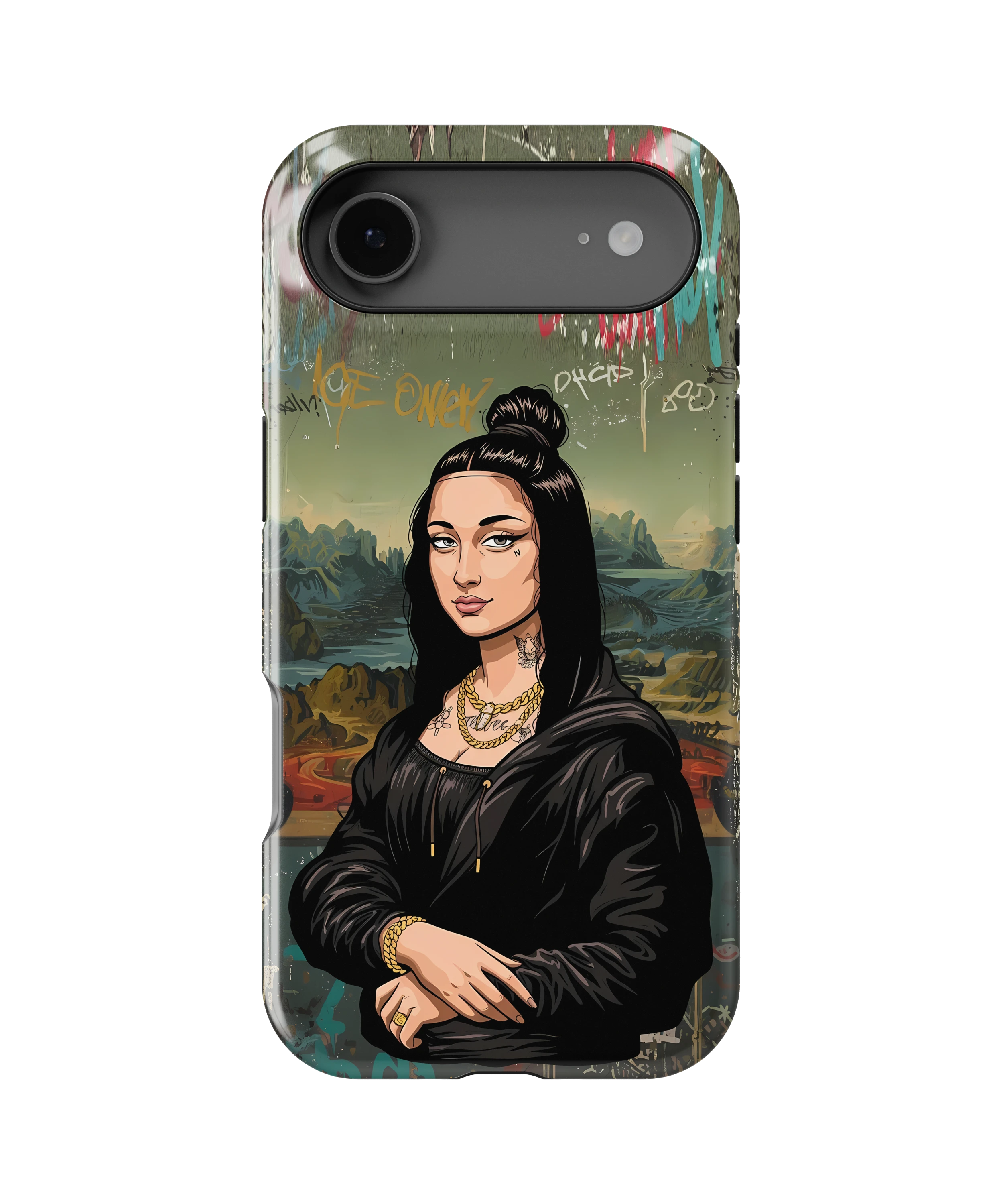 Coque iPhone Mona Lisa Street Style