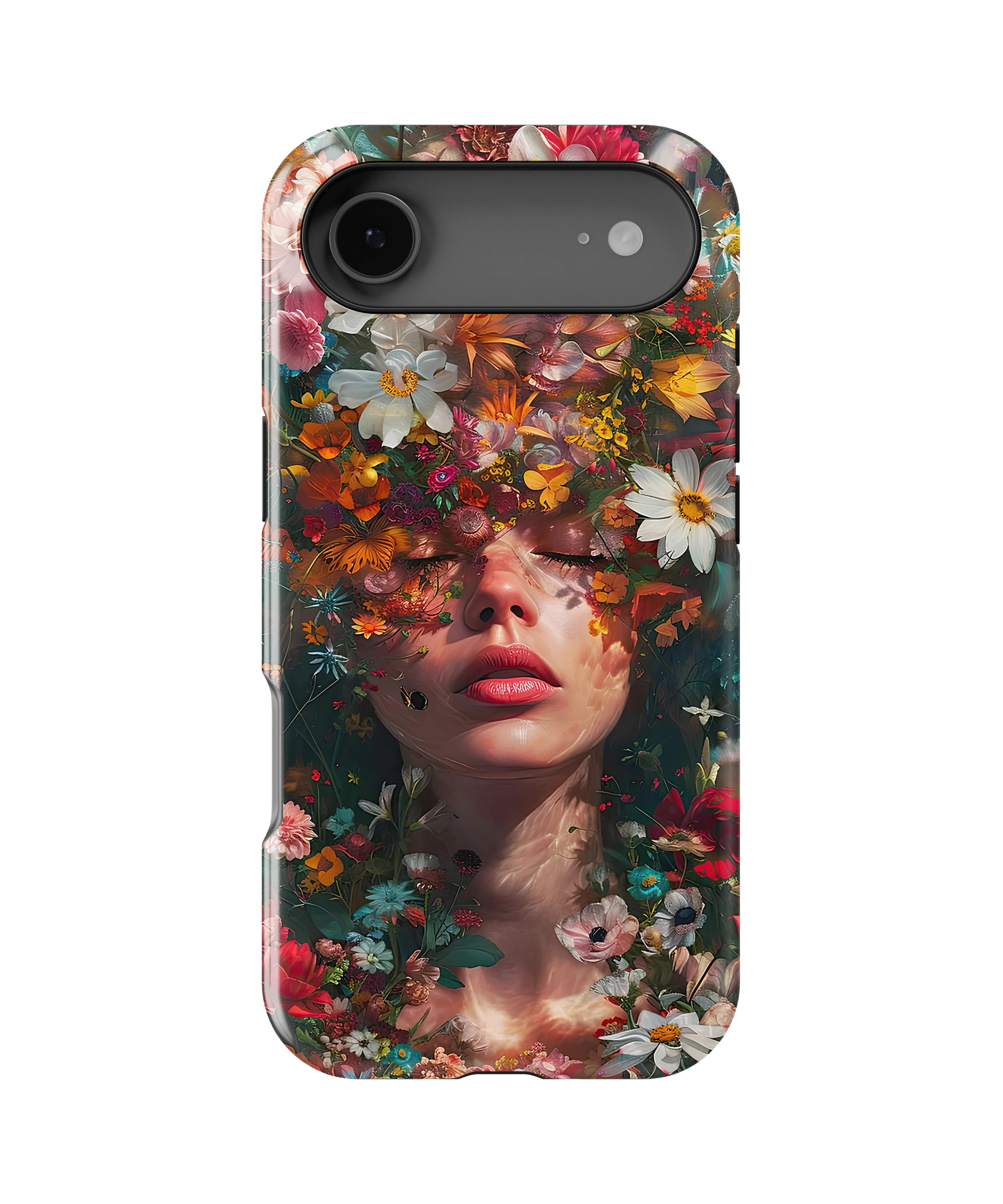 Coque iPhone Femme Florale Artistique