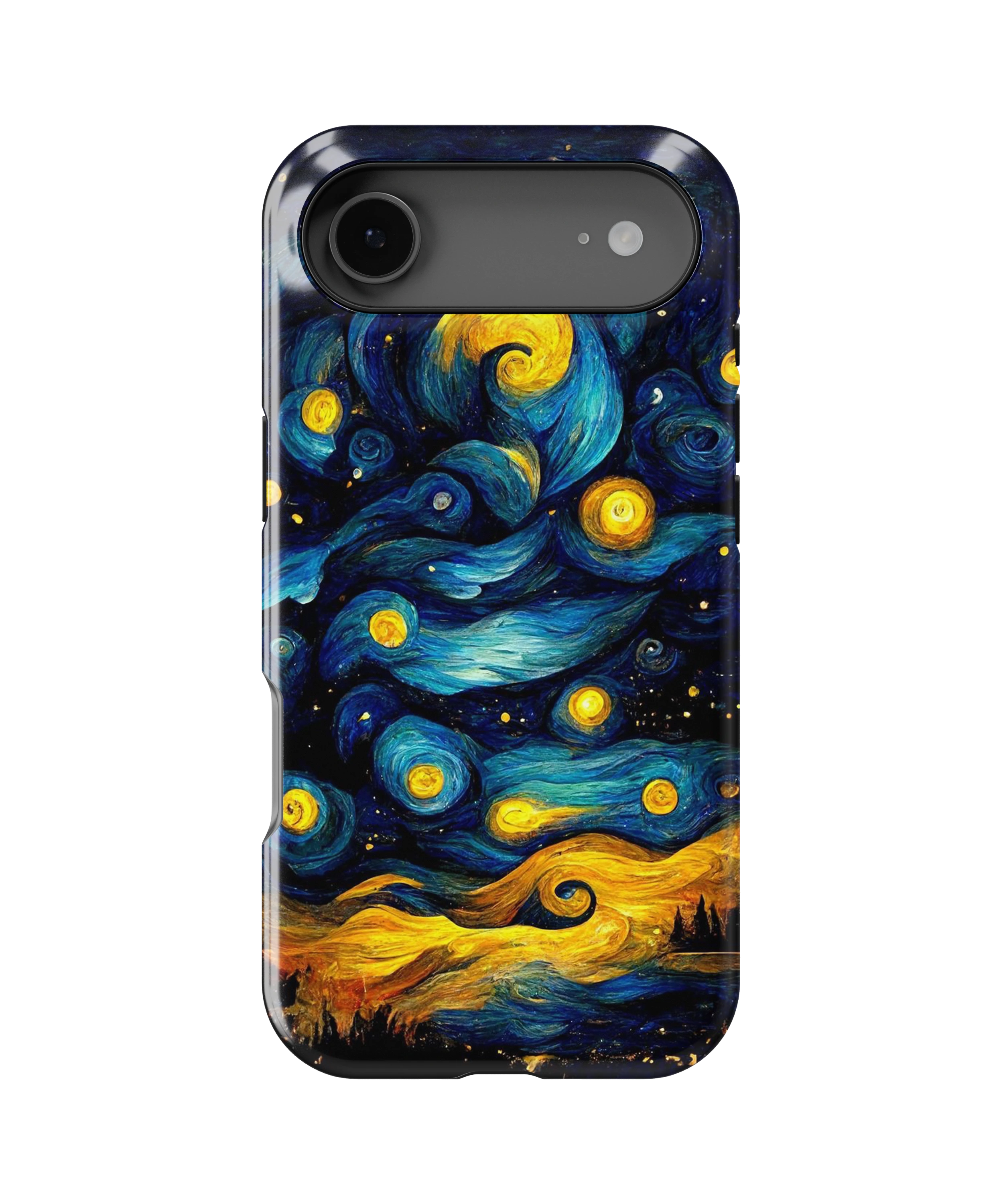 Coque iPhone – Nuit Étoilée Artistique