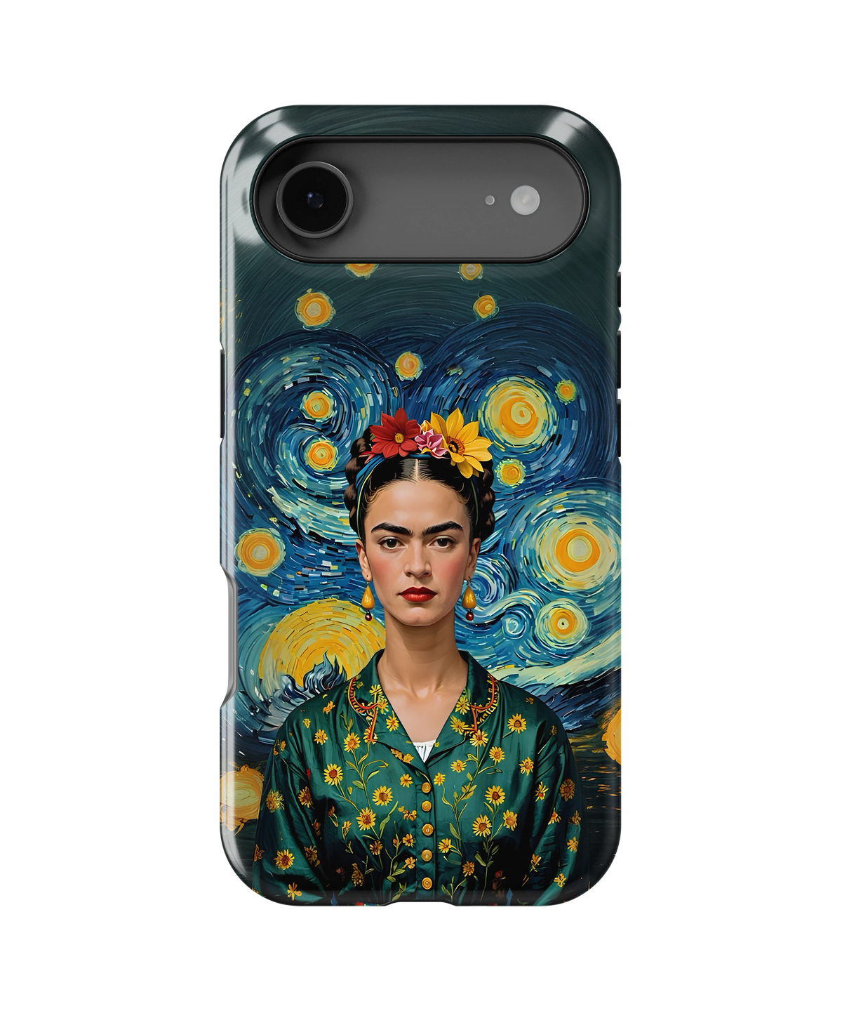 Coque iPhone Frida Kahlo – Style Floral | Art