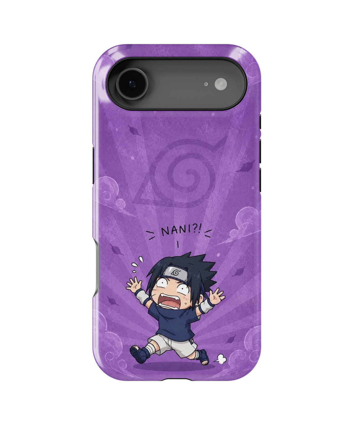 Coque iPhone Sasuke – Design NANI?! | Naruto