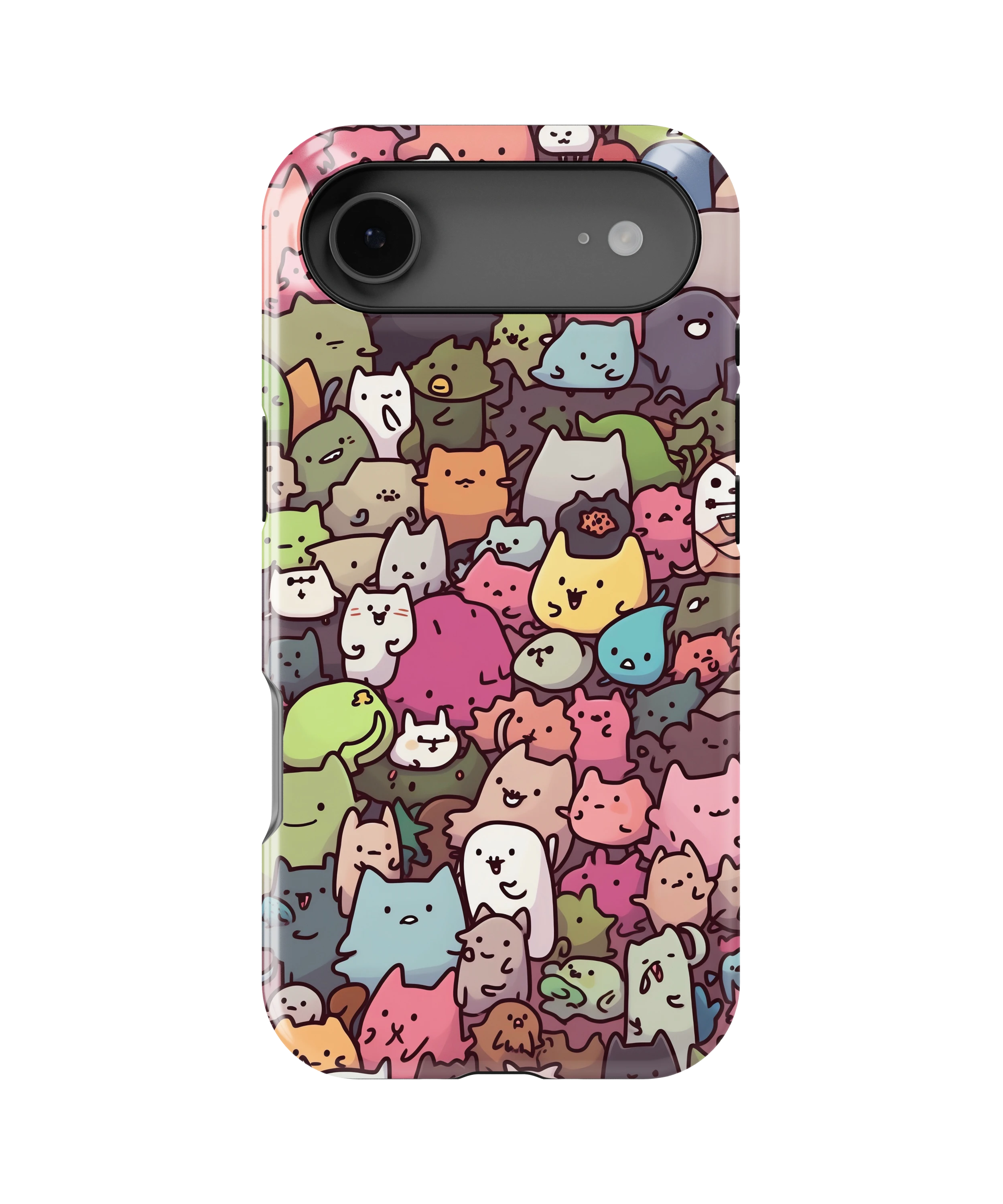 Coque iPhone – Design Animaux Kawaii