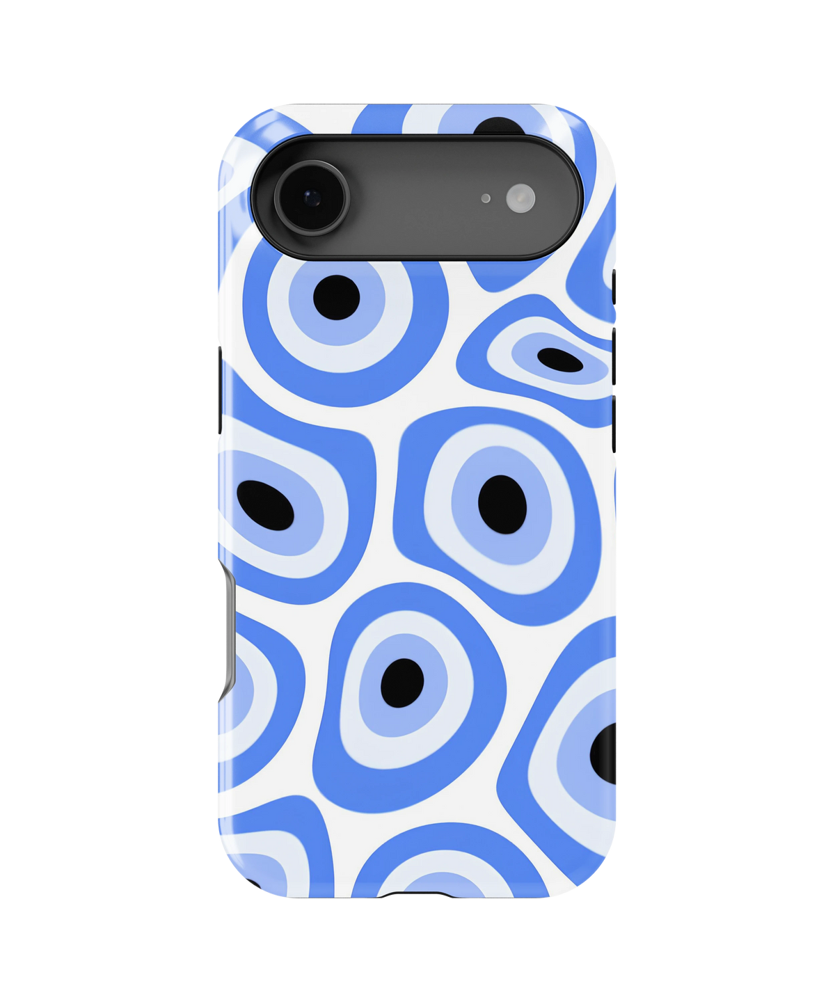 Coque iPhone – Design Œil Bleu