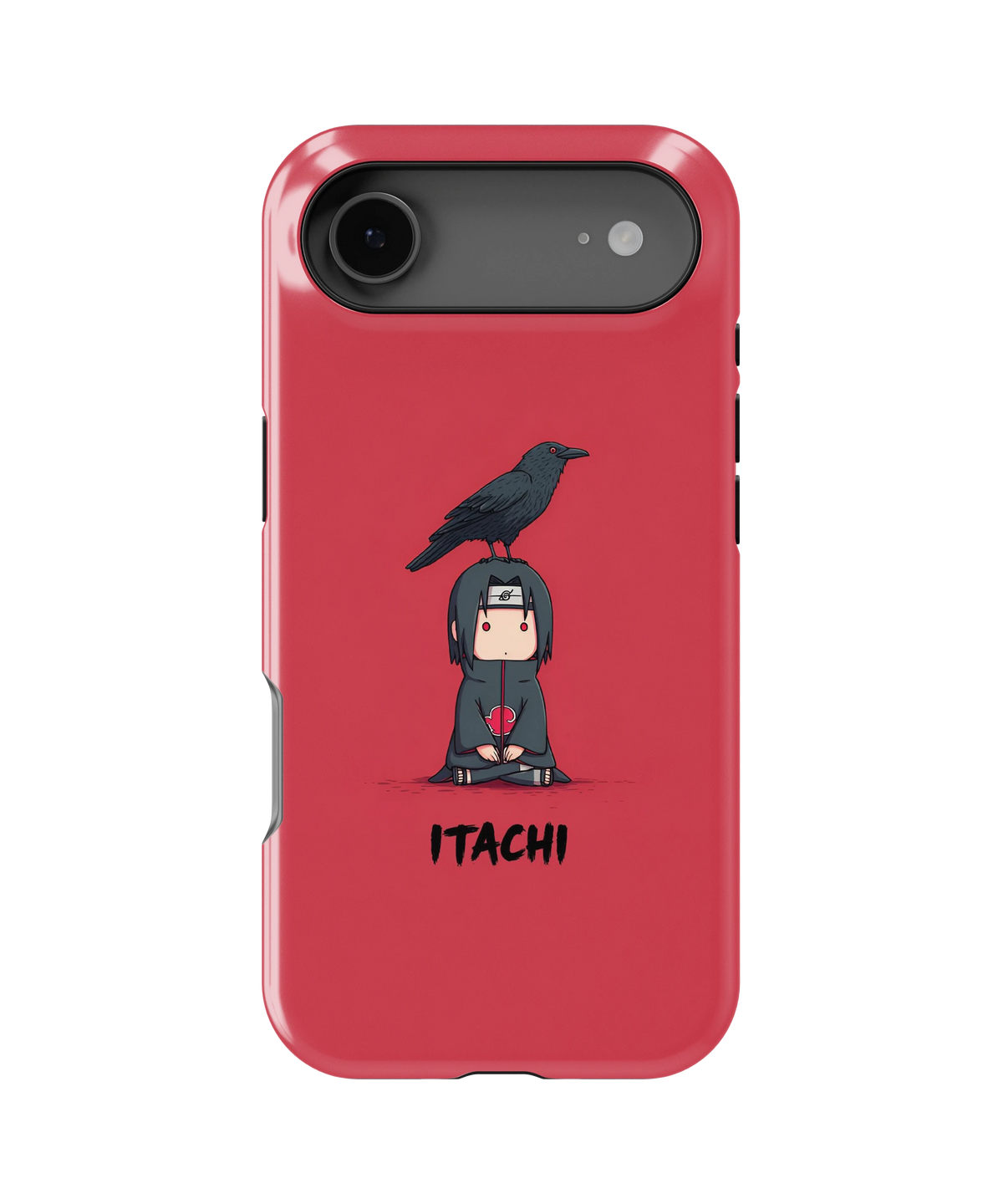 Coque iPhone Itachi – Design Chibi Rouge | Naruto