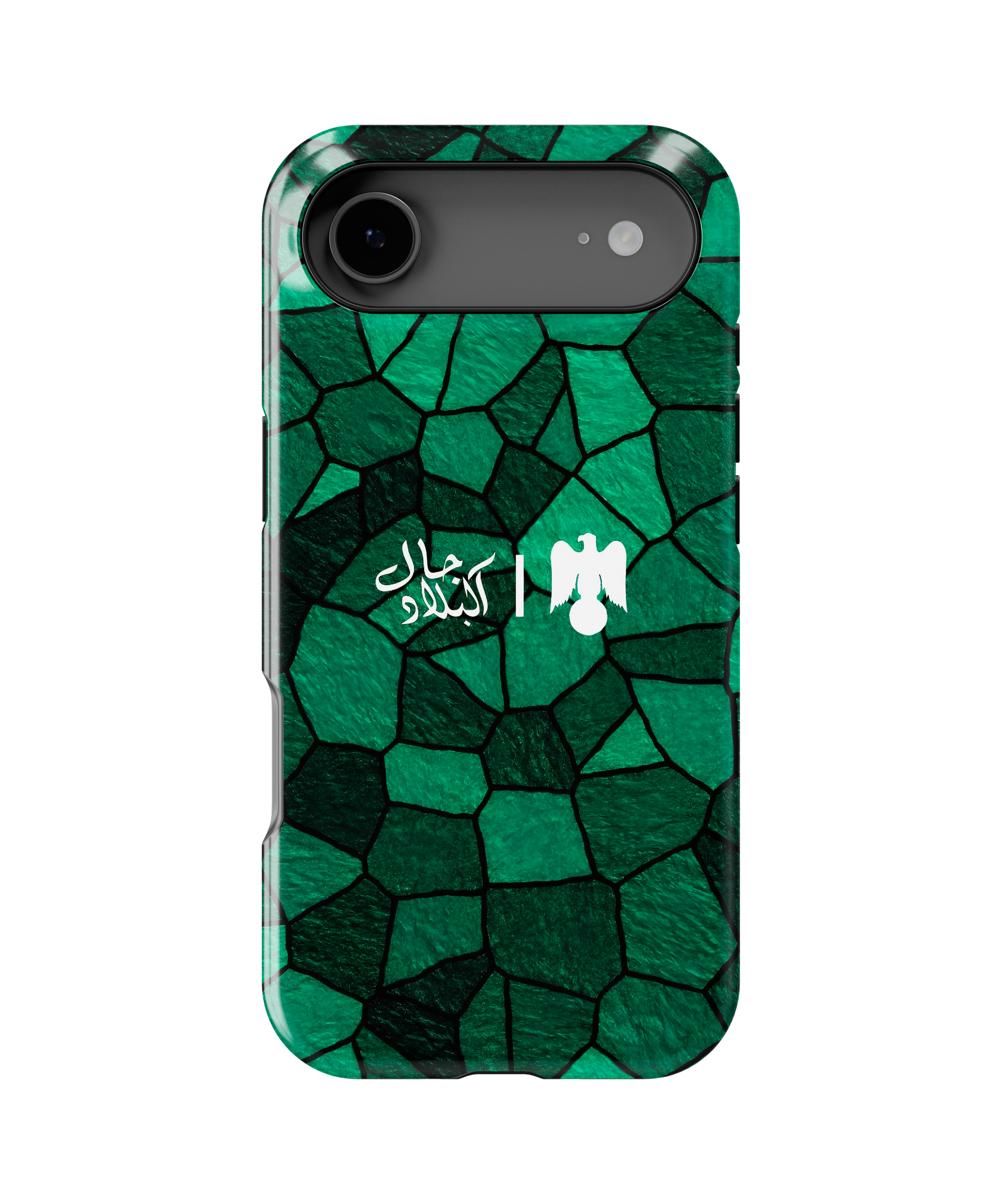 Coque iPhone Verte – Design Supporter du Raja Club Athletic