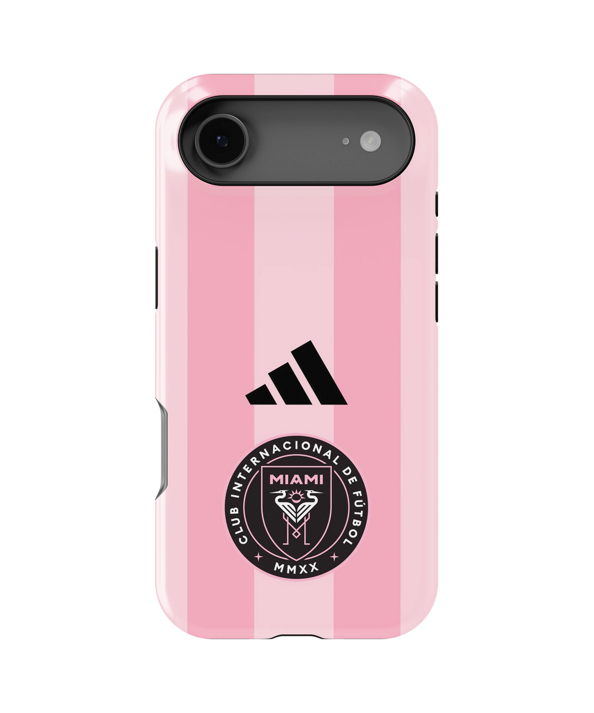 Coque iPhone Miami – Design Pink Stripes | Inter Miami