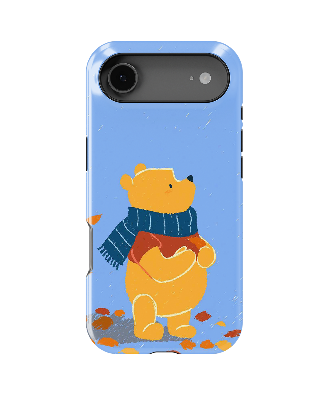 Coque iPhone – Ours Mignon Style Automne