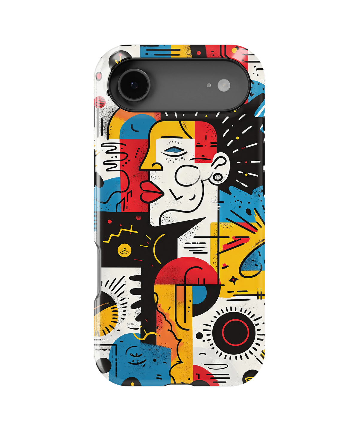Coque iPhone – Design Abstrait Pop Art