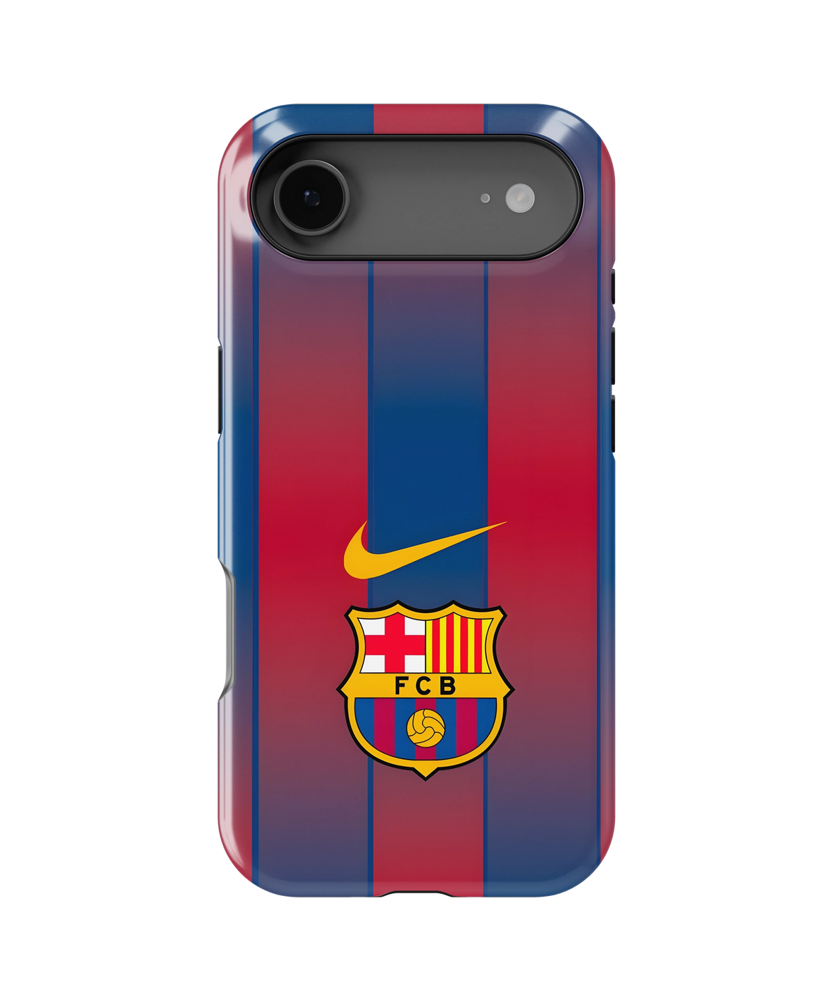 Coque iPhone – Design FC Barcelone Stripes