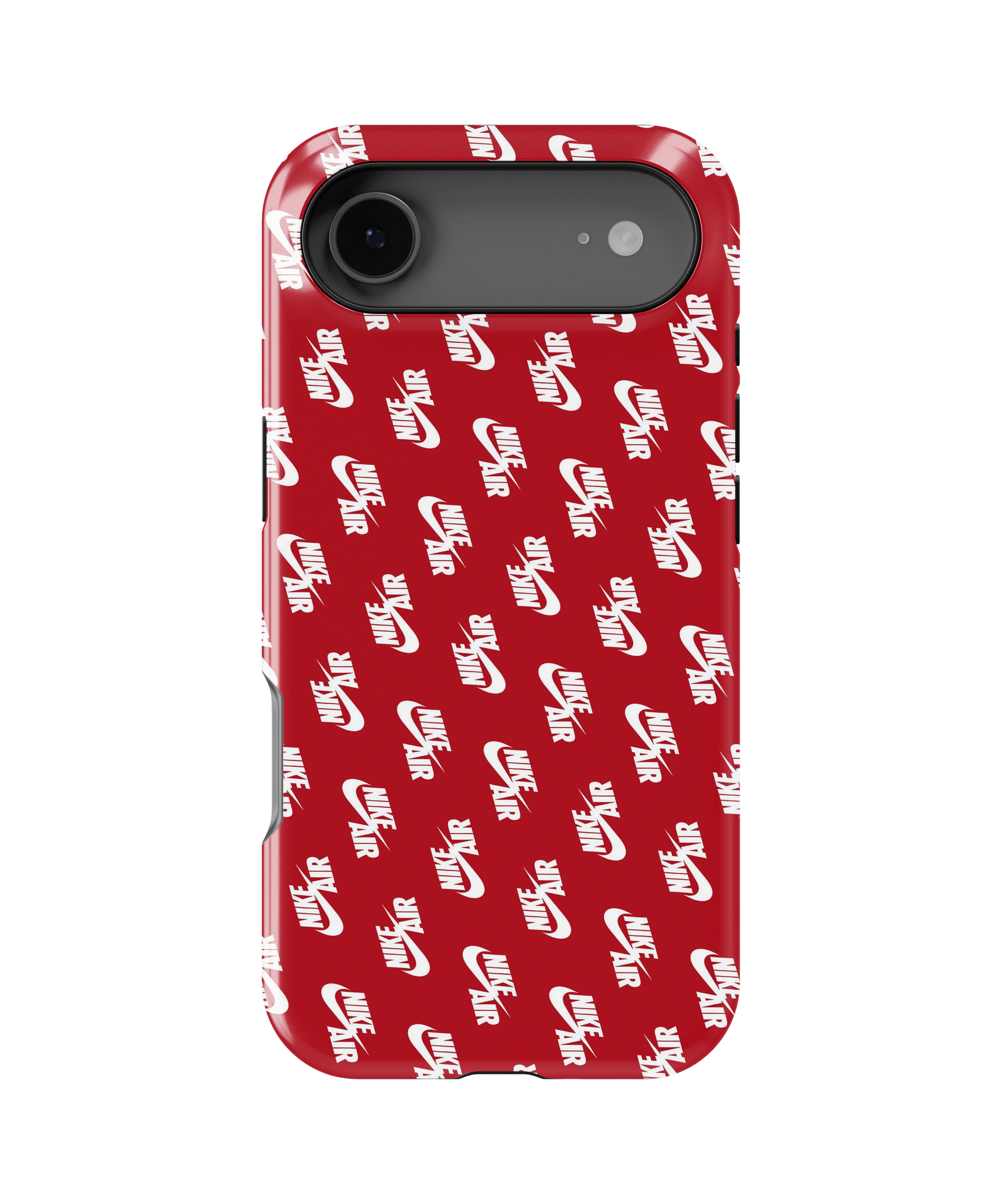 Coque iPhone – Design Nike Air Rouge