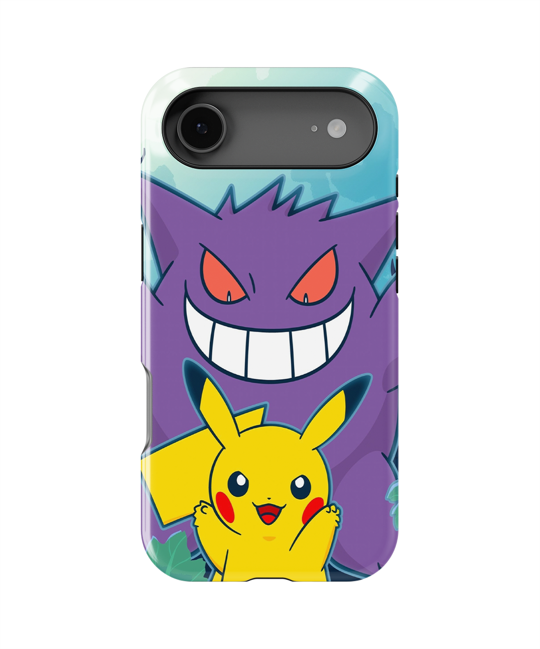 Coque iPhone – Pikachu & Gengar Fun & Gaming
