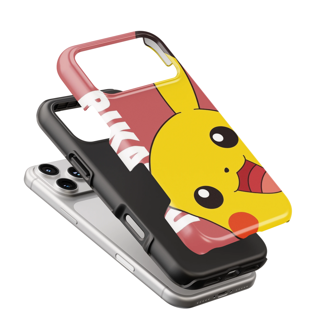 Coque iPhone – Pikachu Fun & Cute Design Pokémon