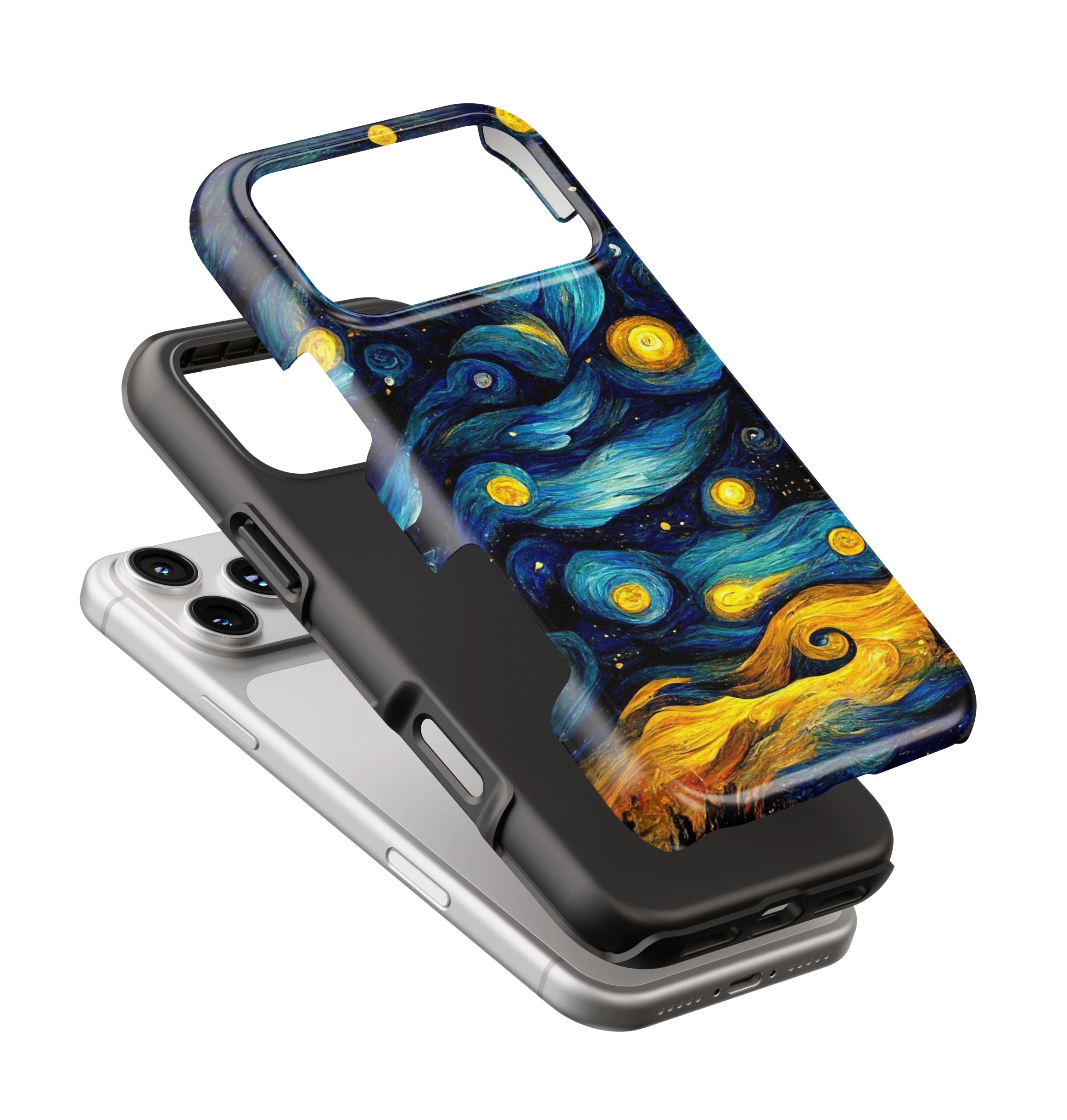 Coque iPhone – Nuit Étoilée Artistique