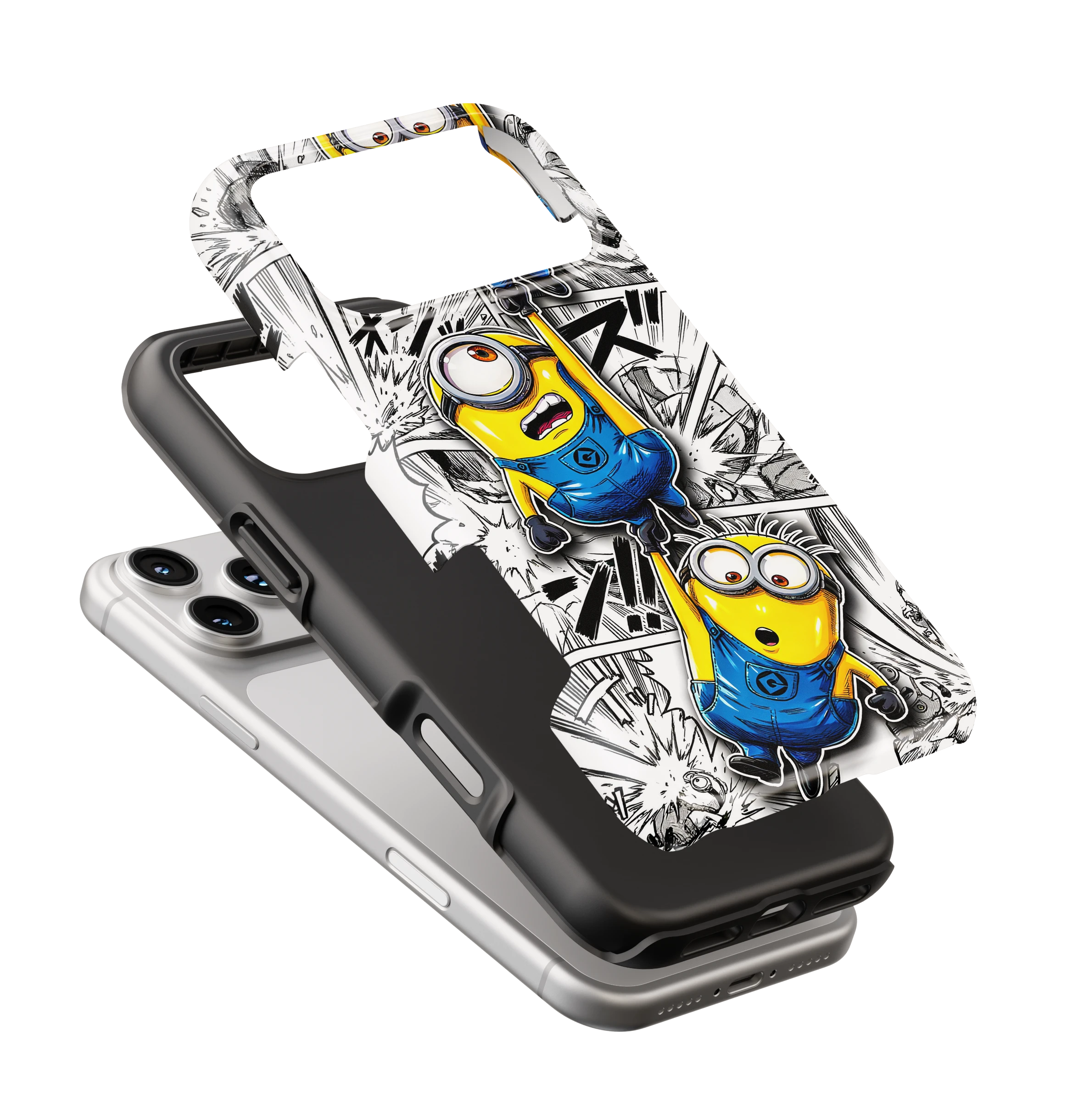Coque iPhone – Design Minions Fun & Cartoon
