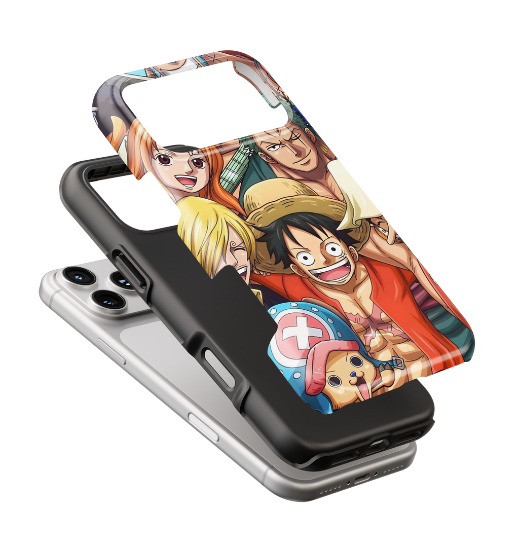 Coque iPhone Équipage Straw Hat – Anime One Piece