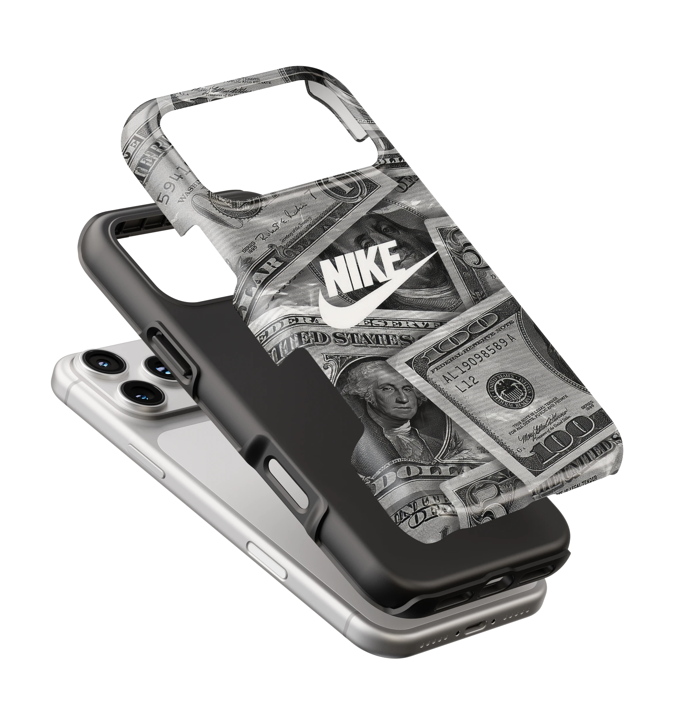 Coque iPhone – Design Money & Nike Street Style