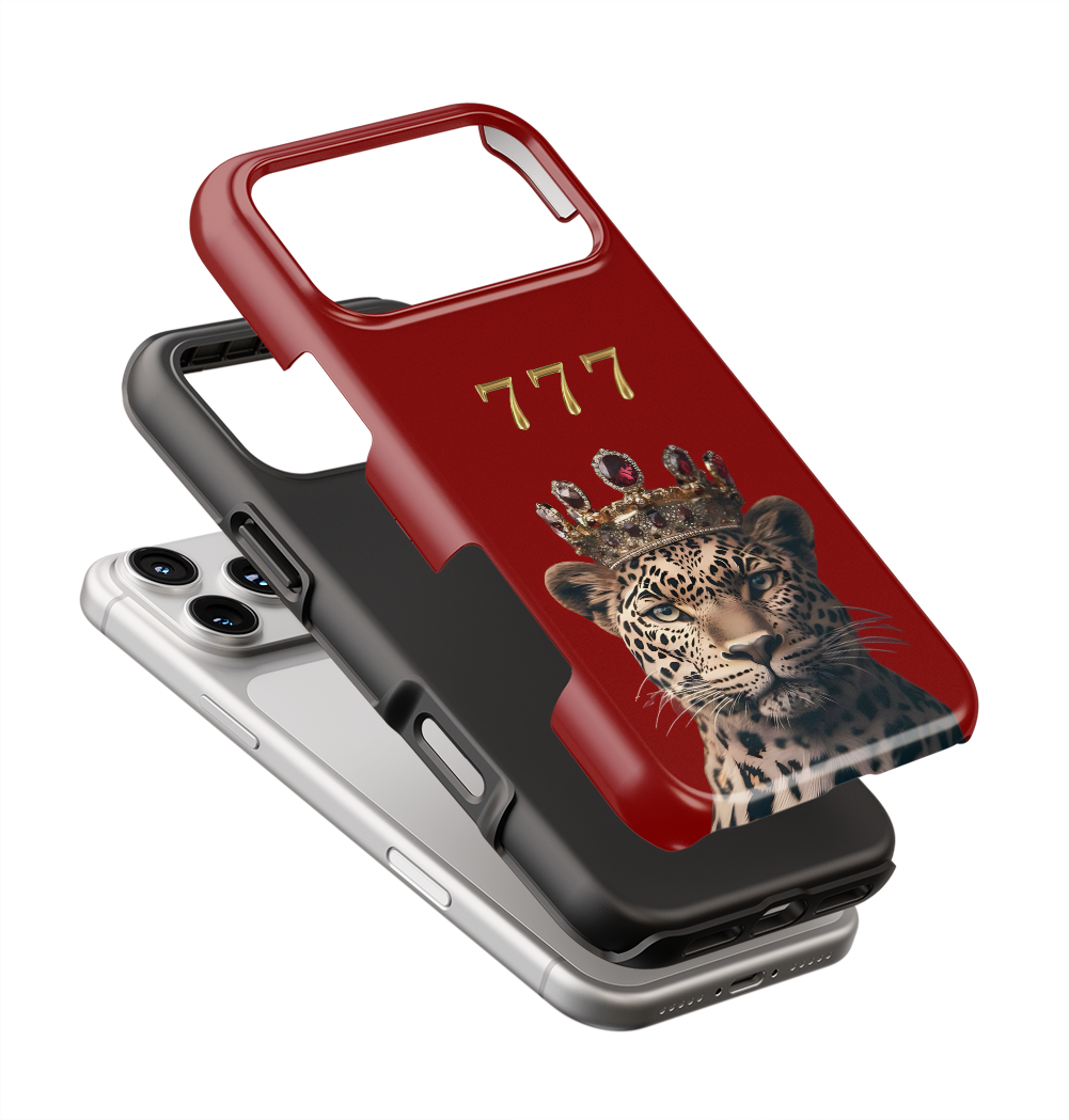 Coque iPhone – Léopard Royal 777