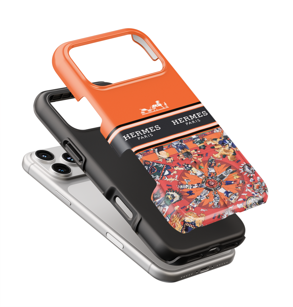 Coque iPhone – Design Hermès Luxe
