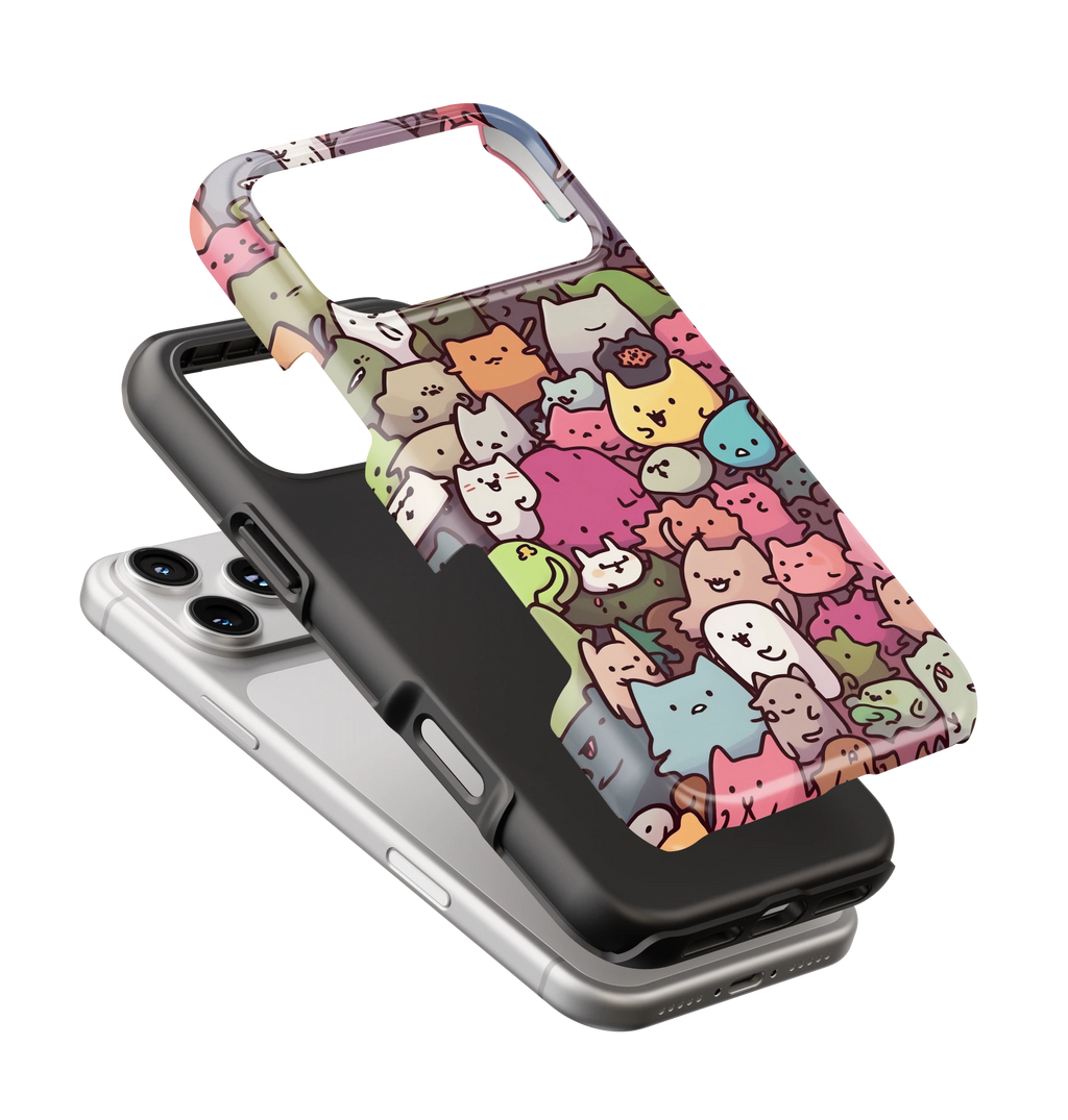 Coque iPhone – Design Animaux Kawaii