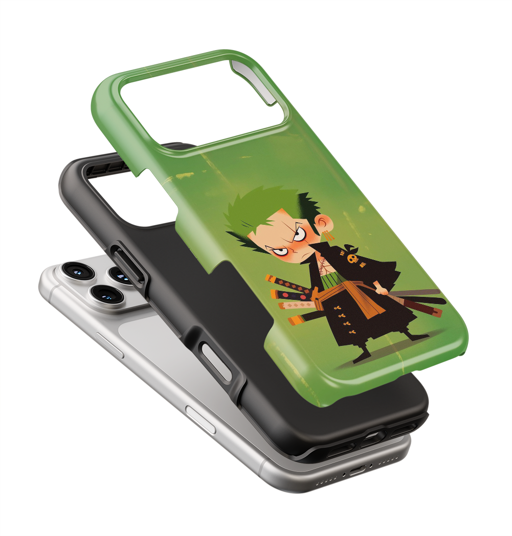 Coque iPhone Anime – Roronoa Zoro Mini Style