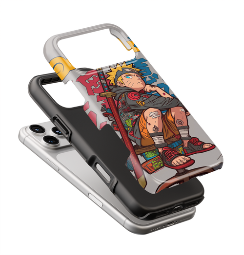 Coque iPhone Anime – Design Naruto Uzumaki Style Street Art
