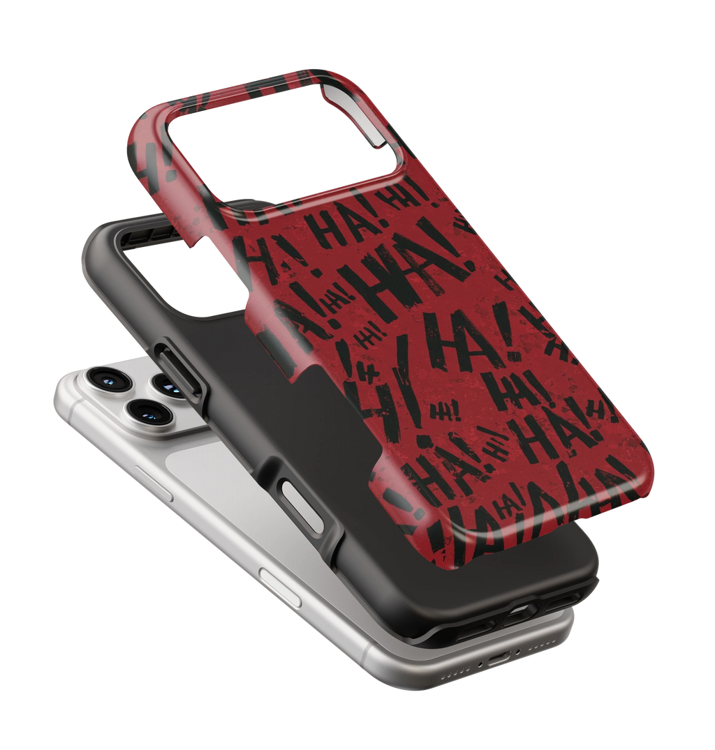 Coque iPhone – Design Ha! Rouge
