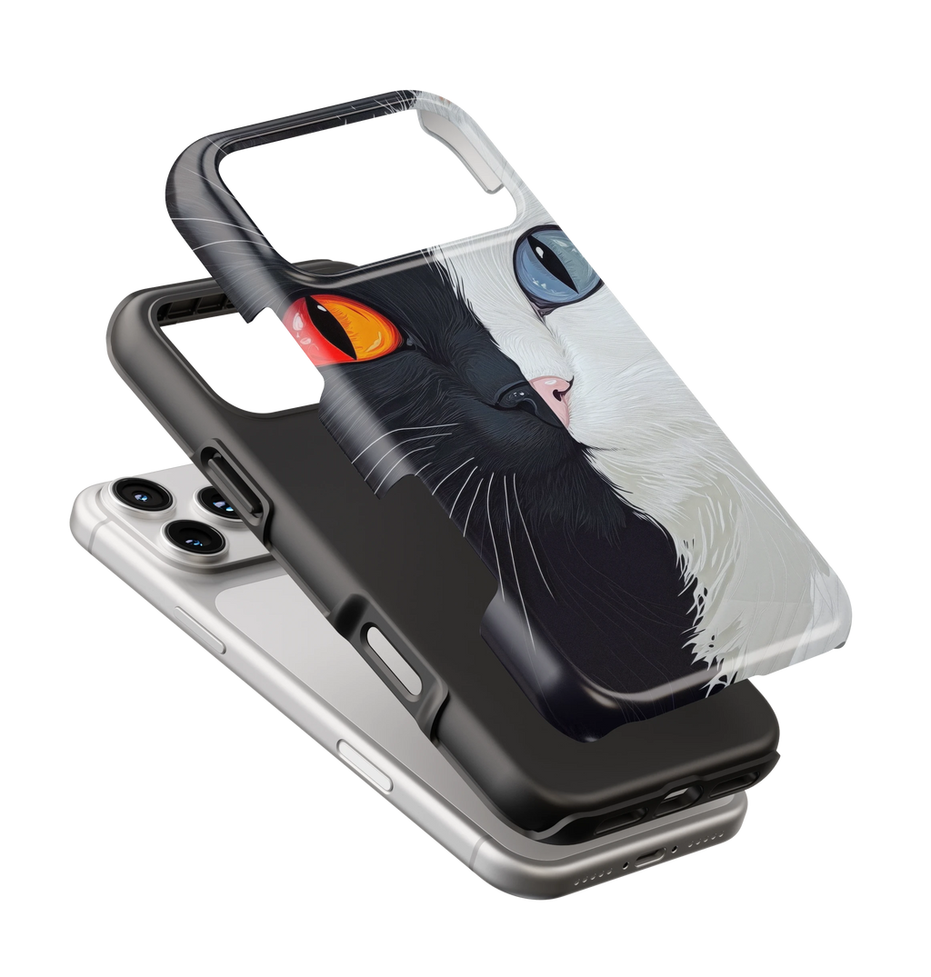 Coque iPhone Chat Yin & Yang