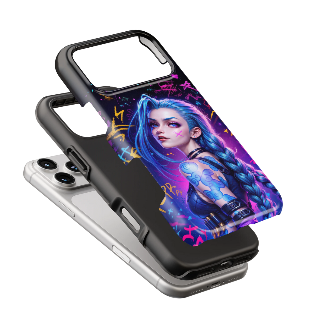 Coque iPhone Jinx – Arcane Edition