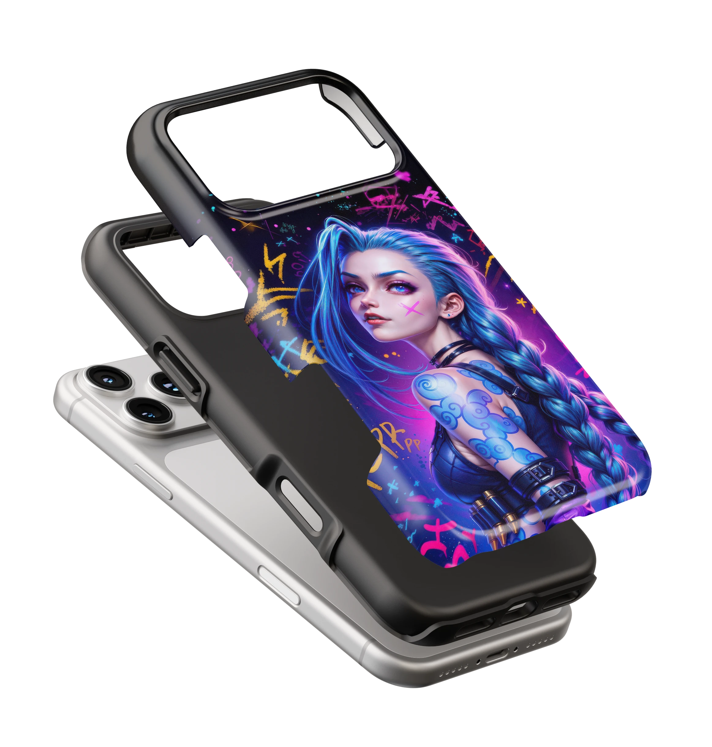 Coque iPhone Jinx – Arcane Edition