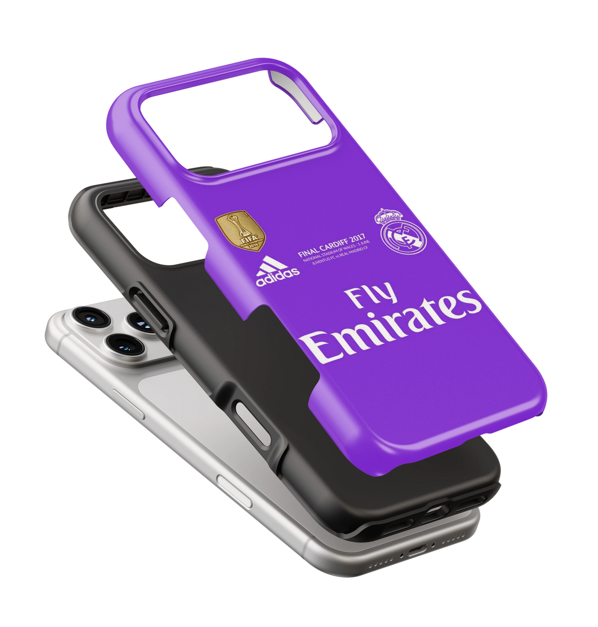 Coque iPhone Real Madrid – Violet | Fly Emirates