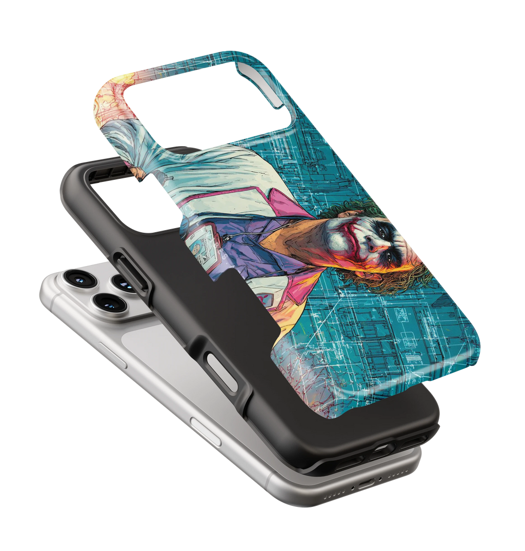 Coque iPhone Joker Art Urbain