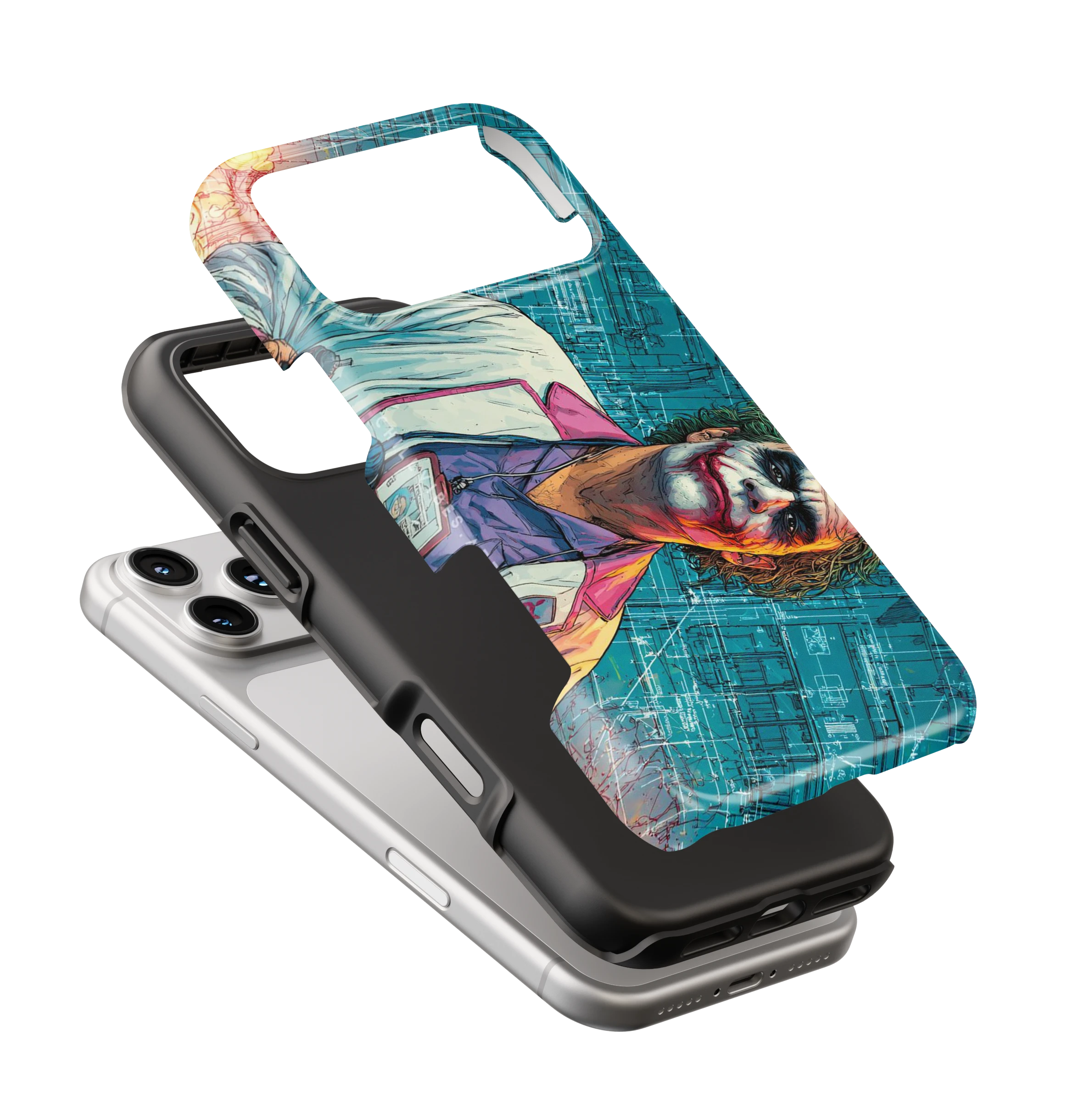 Coque iPhone Joker Art Urbain