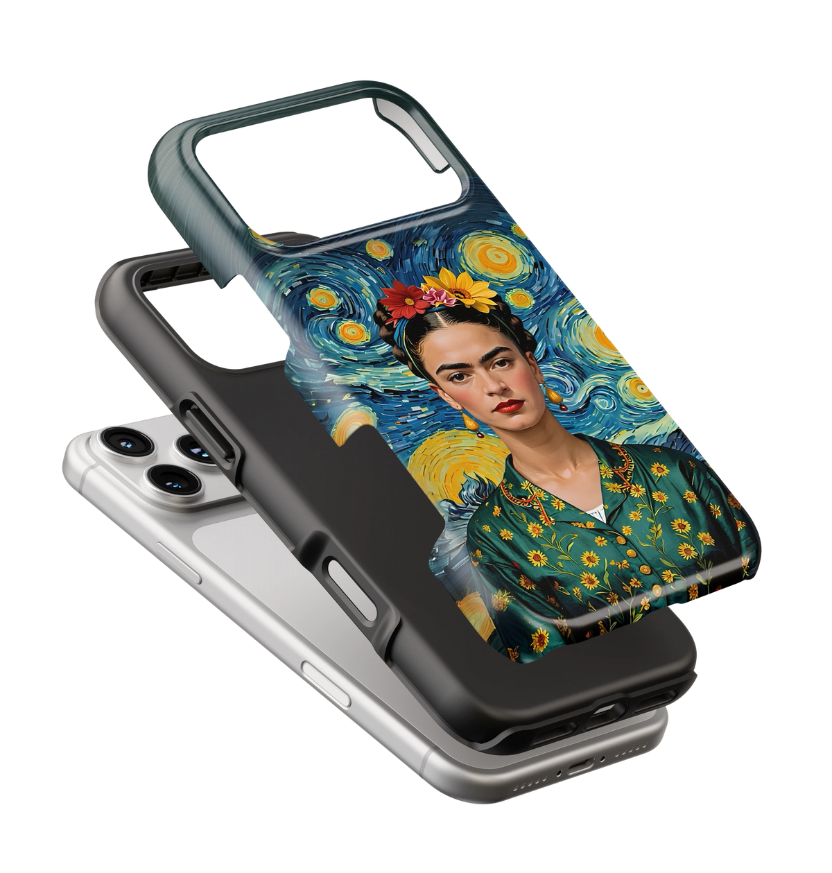 Coque iPhone Frida Kahlo – Style Floral | Art