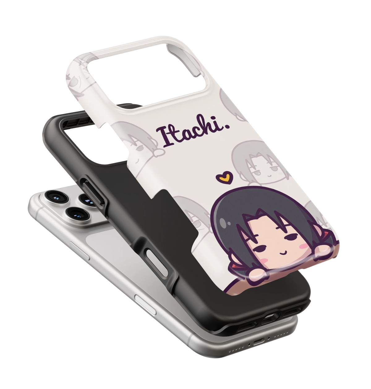 Coque iPhone Itachi – Design Chibi Violet | Naruto