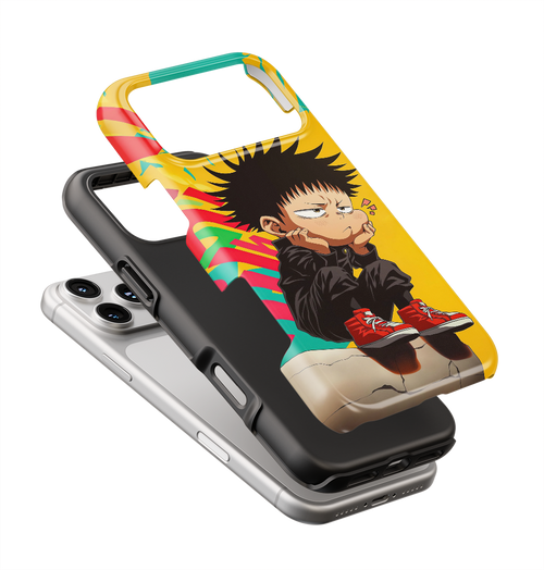 Coque iPhone Anime – Megumi Fushiguro Street Style