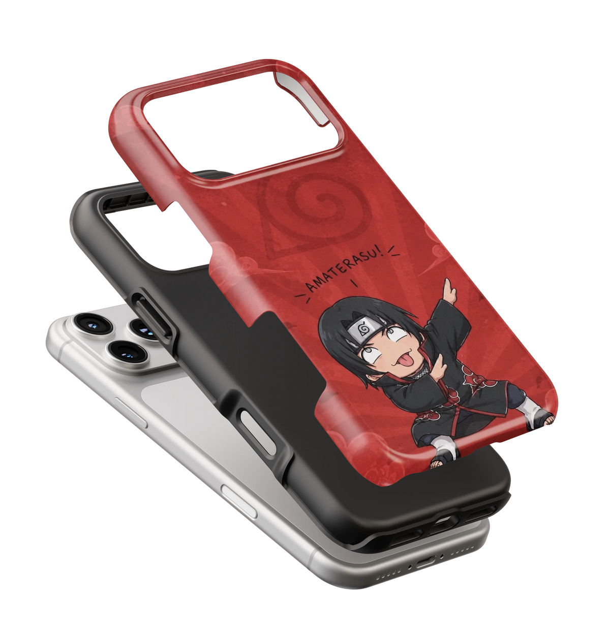 Coque iPhone Itachi – Rouge Akatsuki | Naruto