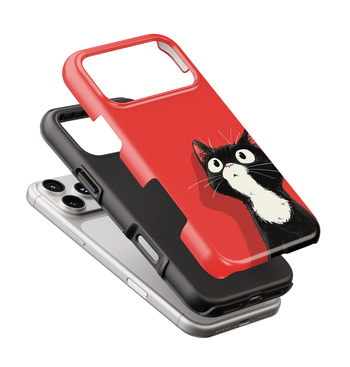 Coque iPhone – Curious Cat