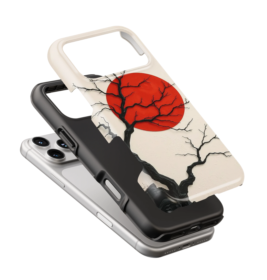 Coque iPhone – Japanese Red Sun
