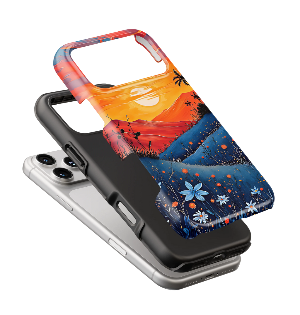 Coque iPhone Sunset Landscape