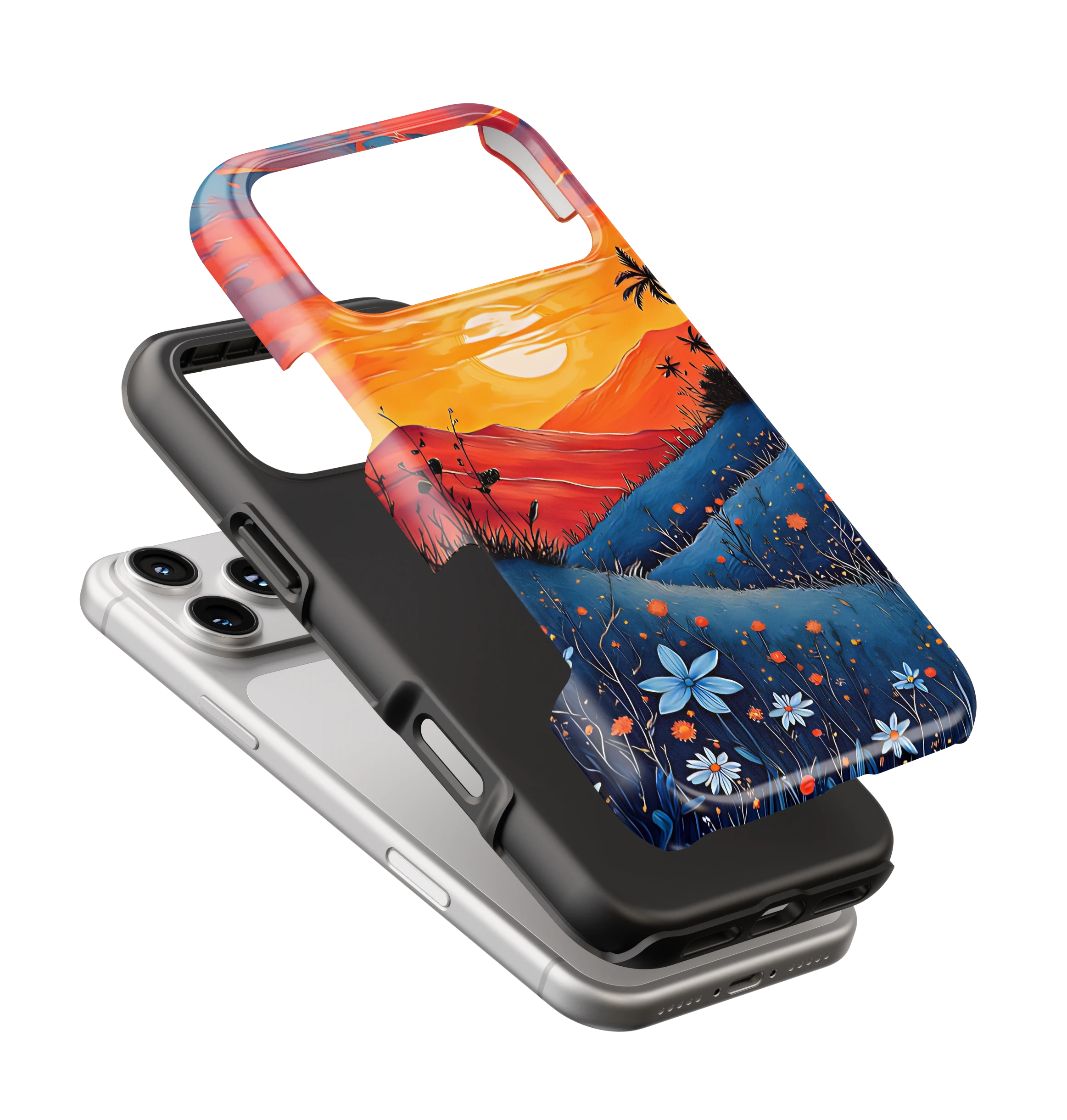 Coque iPhone Sunset Landscape